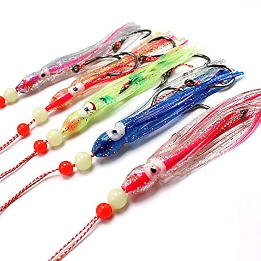 蛸のペインティング　額装　縁起物 マスタッド(Mustad) ミニインクベーダー 蛸DE蛸 完全体 5インチ